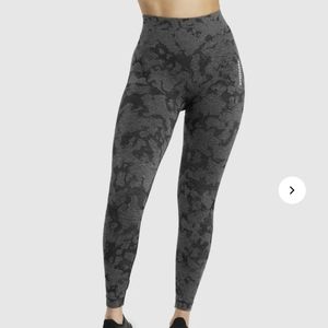 Gymshark Adapt Camo Seamless Leggings - Black